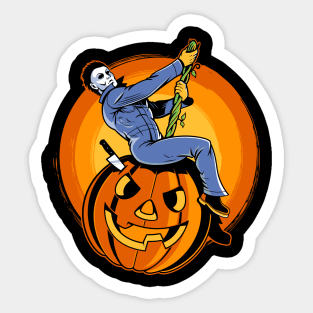 The Pumpkin Ball Sticker